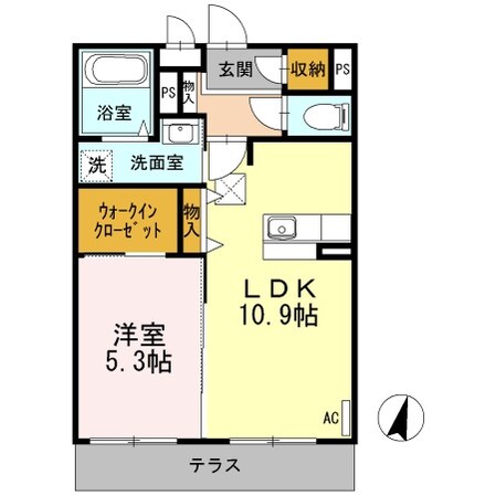 大町西公園駅 徒歩9分 1階の物件間取画像